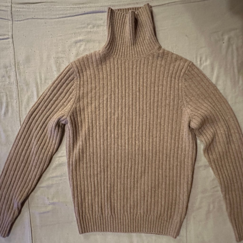 Suitsupply Tan Turtleneck Sweater